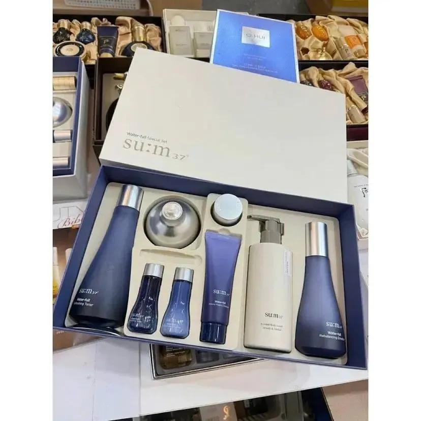 Set Dưỡng SU:M37 Xanh Cấp nước mát lạnh, Kiềm Dầu Cực Đỉnh Cho Mùa Hè