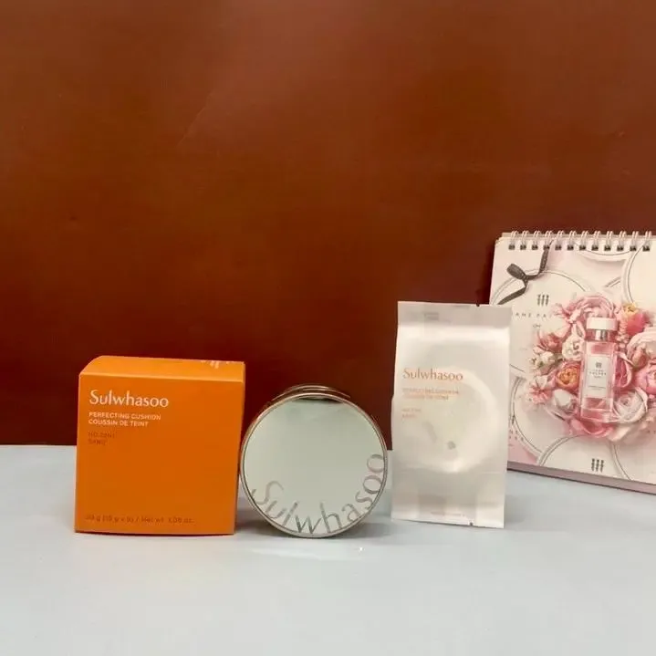 Phấn Nước Trang Điểm Chống Nắng Sulwhasoo Perfecting Cushion 15g x 2 - Che Phủ Hoàn Hảo, Dưỡng Ẩm, Độ Bền Cao - Ảnh 2