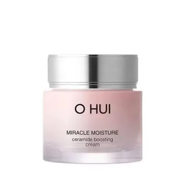 Kem Dưỡng Ohui Hồng Miracle Moisture Ceramide Boosting Cream Cấp Ẩm Cho Da 60ml