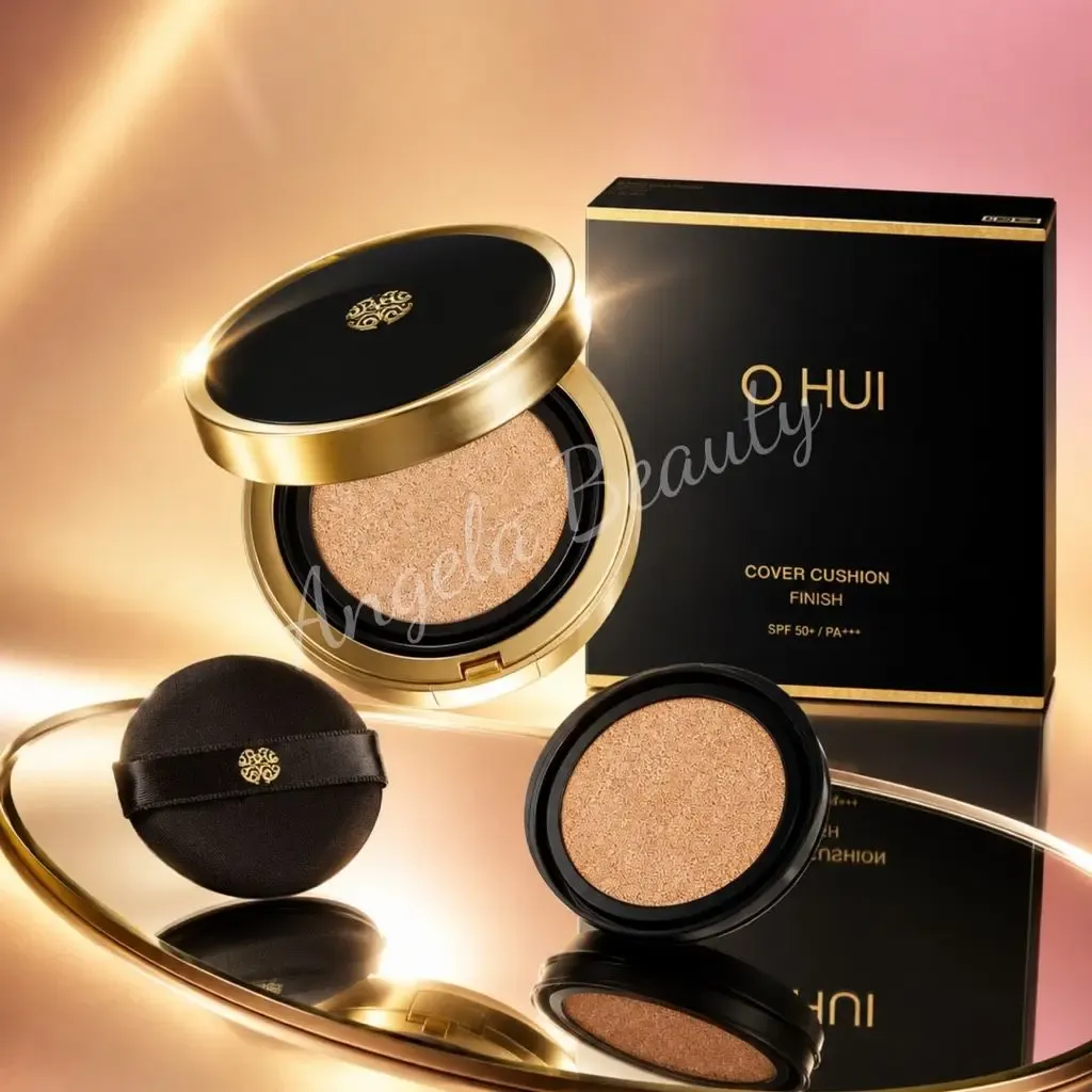 Set Phấn nước Ohui Ultimate Cover Cushion Moisture Special Set SPF50+/PA+++ - Ảnh 3
