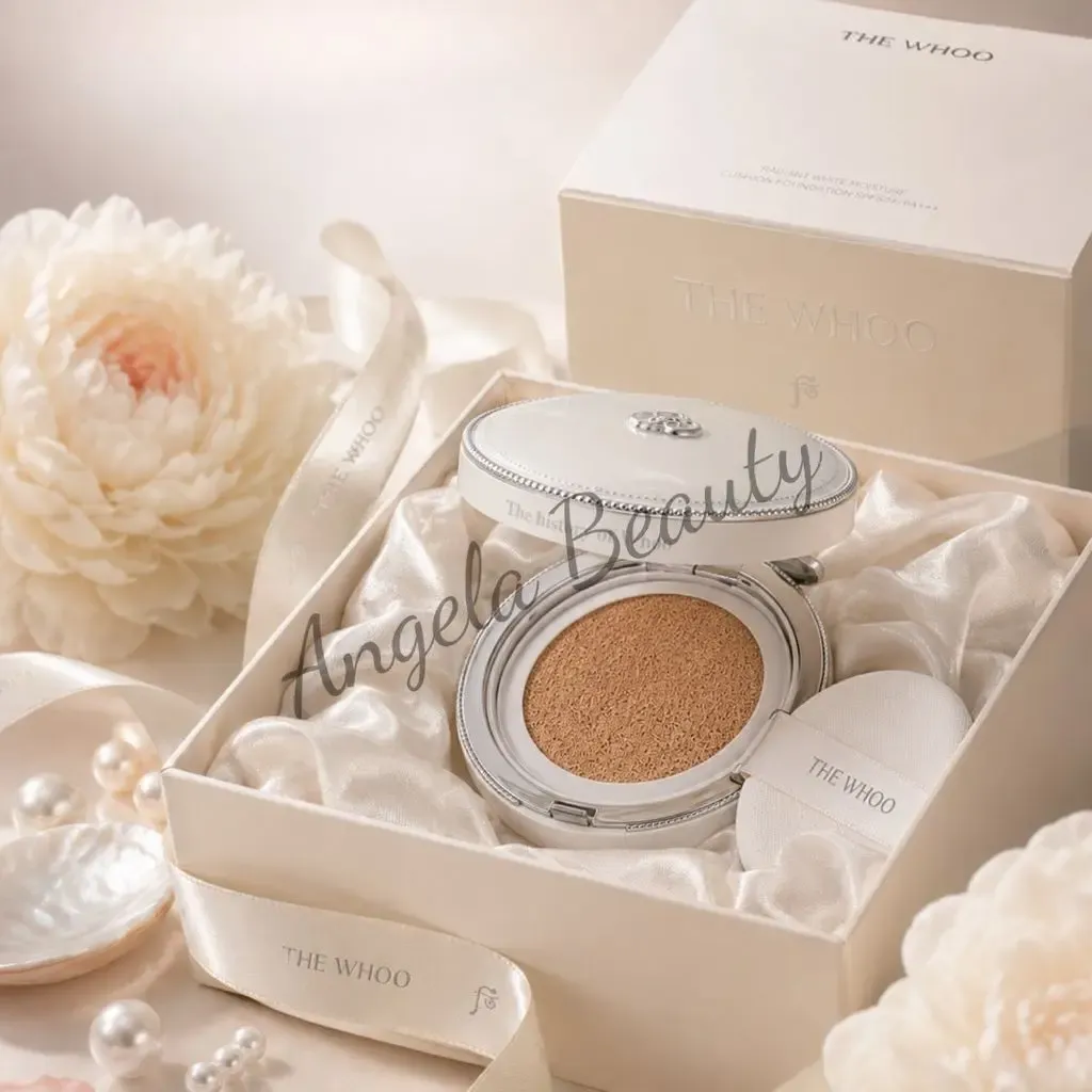 Phấn nước Whoo dưỡng trắng da Radiant White Moisture Cushion Foundation - Ảnh 3