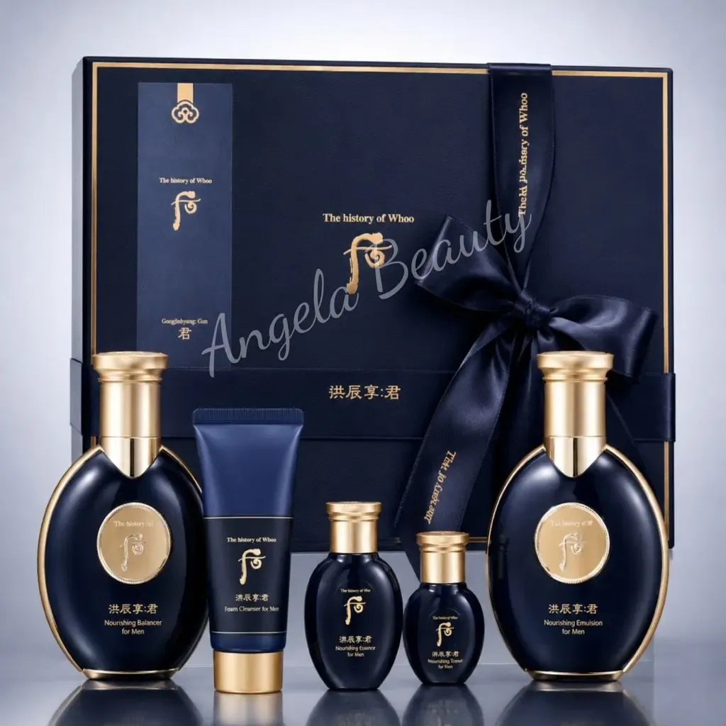 Set Dưỡng Whoo Gongjinhyang For Men, Da sáng đẹp, Se khít lỗ chân lông cho da mịn màng, mạnh mẽ và đầy sức sống. - Ảnh 2
